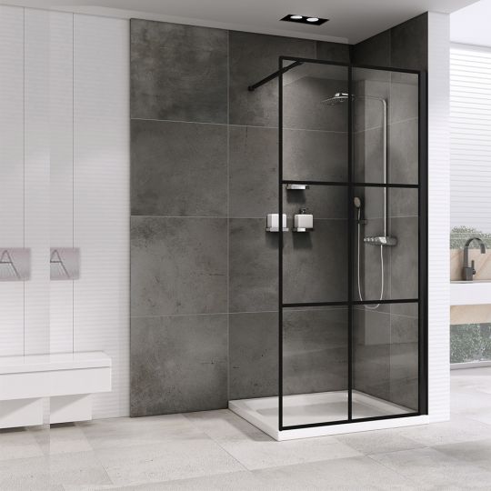 Душевая перегородка ABBER Immer Offen AG62120B8 схема 3 Душевая перегородка ABBER Immer Offen AG62120B8 схема 3