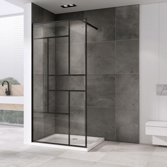 Душевая перегородка ABBER Immer Offen AG63100B8 схема 3