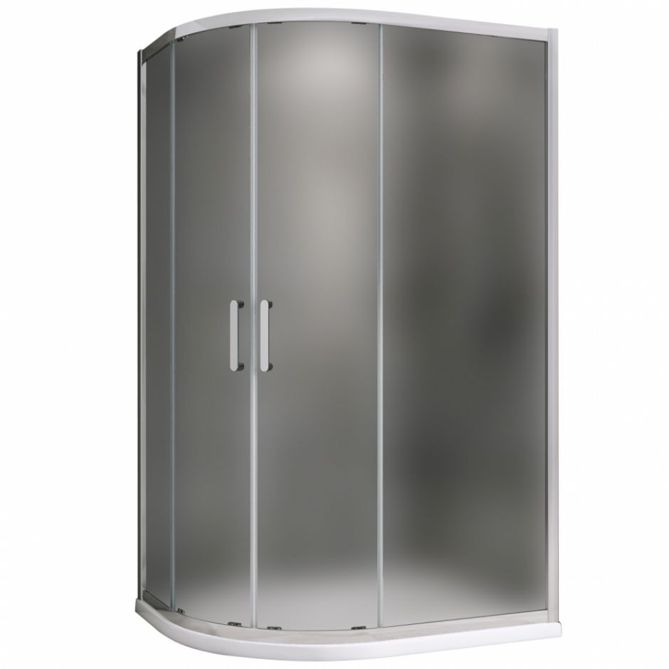 Душевой уголок ABBER Schwarzer Diamant AG01180M 100х80 см