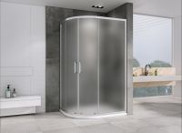 Душевой уголок ABBER Schwarzer Diamant AG01180M 100х80 см схема 3