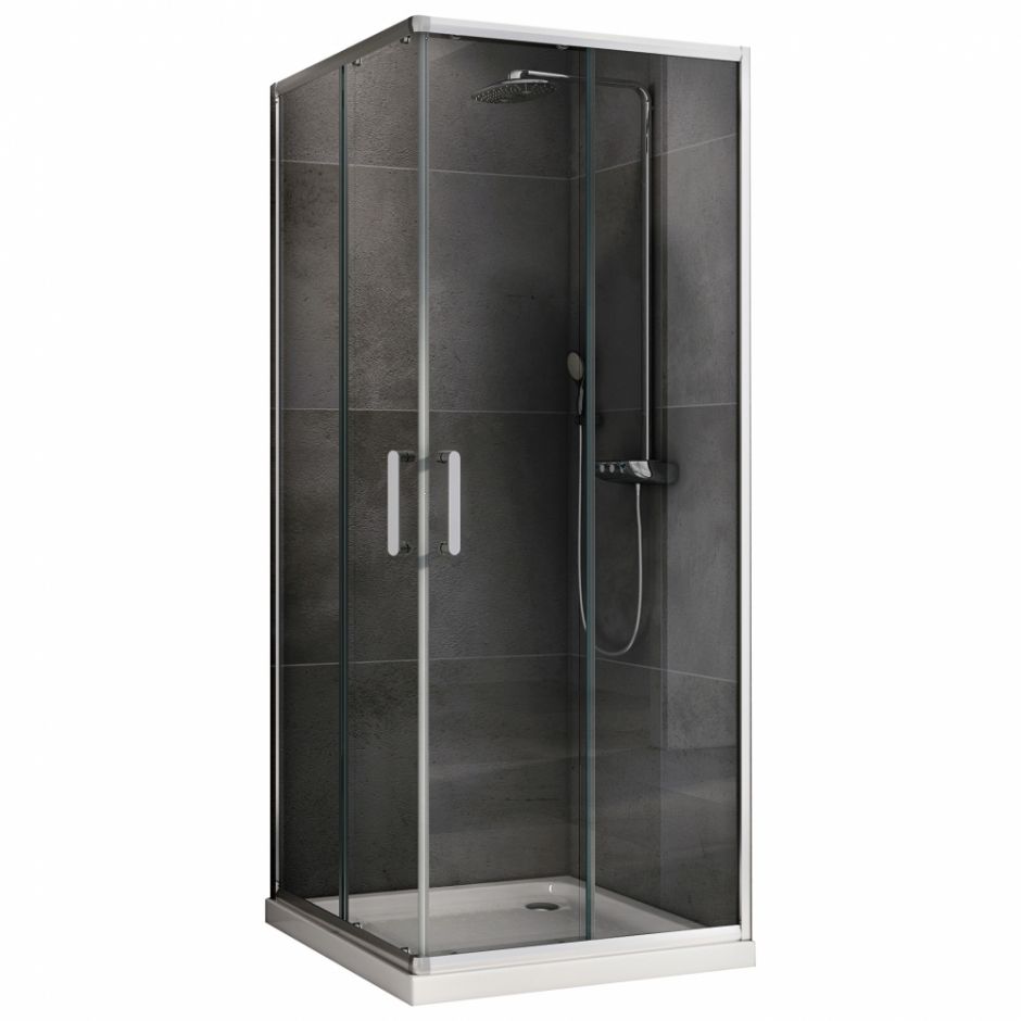 Изображение Душевой уголок ABBER Schwarzer Diamant AG020905 90х90 см