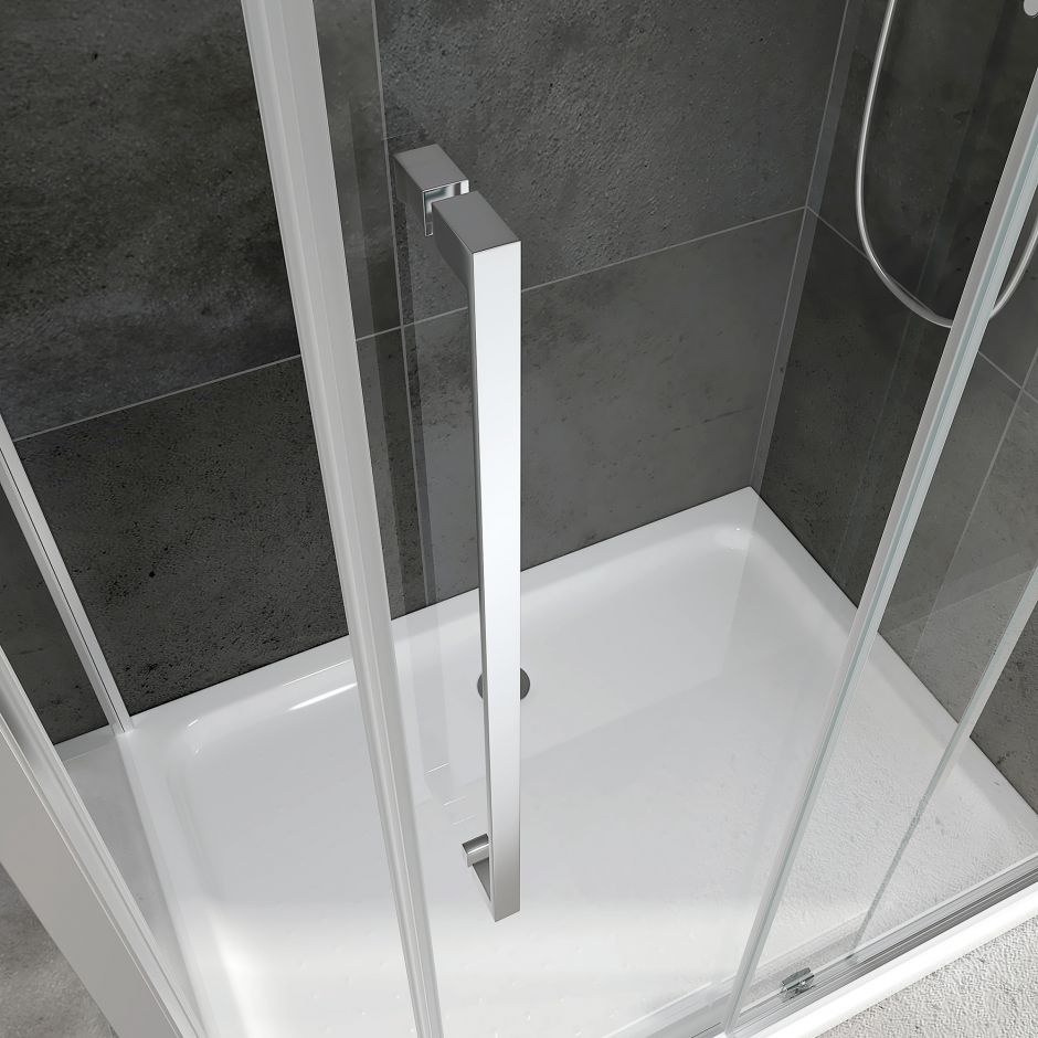 Душевой уголок ABBER Schwarzer Diamant AG30110H-S70-S70 110х70 см ФОТО