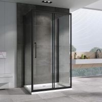 Душевой уголок ABBER Schwarzer Diamant AG30130BH-S100B-S100B 130х100 см схема 3