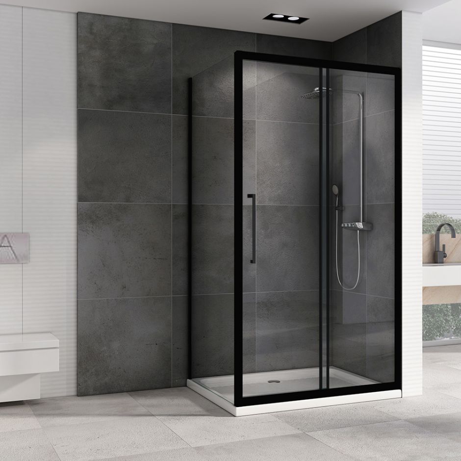 Душевой уголок ABBER Schwarzer Diamant AG30160BH-S100B 160х100 см ФОТО