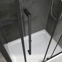 Душевой уголок ABBER Schwarzer Diamant AG30160BH-S100B 160х100 см схема 8