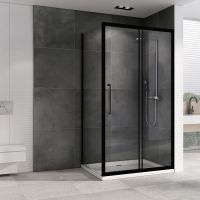 Душевой уголок ABBER Schwarzer Diamant AG30160BH-S90B 160х90 см схема 3