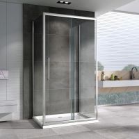 Душевой уголок ABBER Schwarzer Diamant AG30160H-S75-S75 160х75 см схема 3