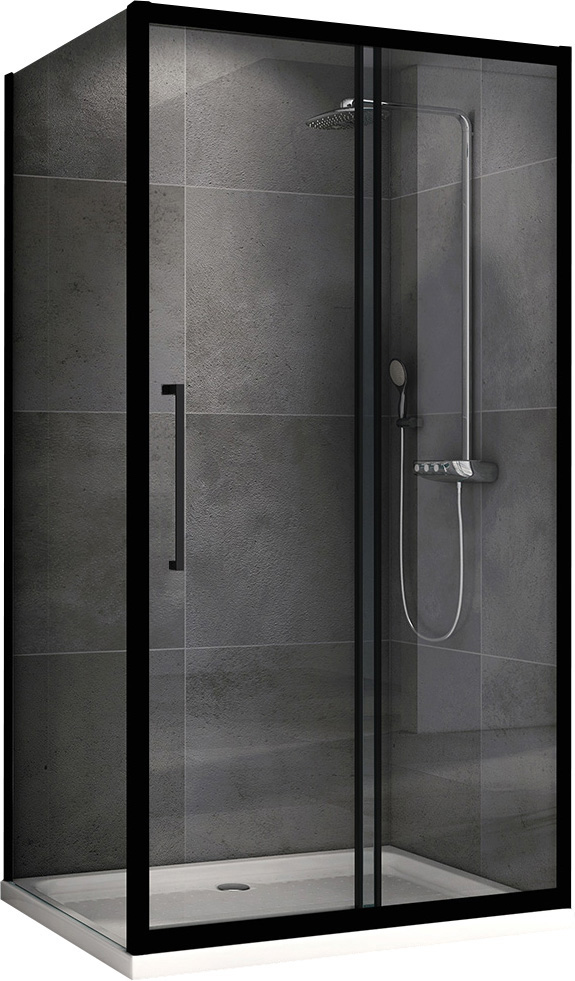 Душевой уголок ABBER Schwarzer Diamant AG30170BH-S75B 170х75 см цена от 44 710 ₽ Фото Душевой уголок ABBER Schwarzer Diamant AG30170BH-S75B 170х75 см