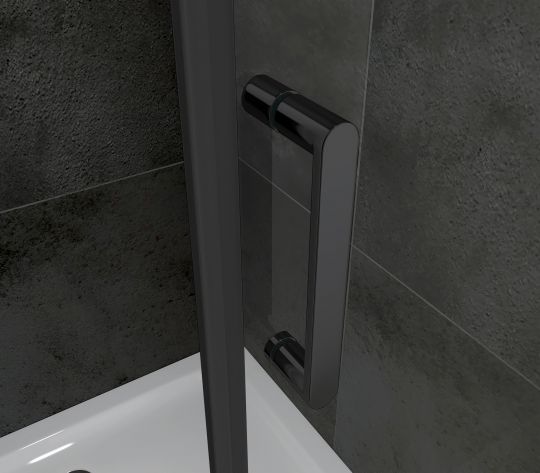 Душевой уголок ABBER Sonnenstrand AG04100B-S80B 100х80 см схема 5