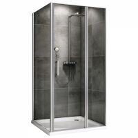 Душевой уголок ABBER Sonnenstrand AG04100S-S100 100х100 см схема 1