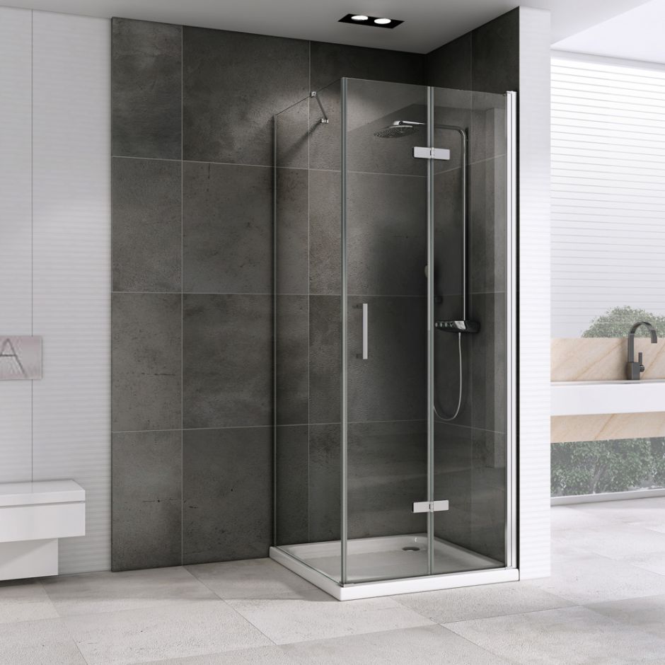 Душевой уголок ABBER Zart AG08100P-S101 100х100 см ФОТО