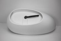 Ванна из искусственного камня ABBER Stein AS9611NM-1.7 белая матовая схема 11