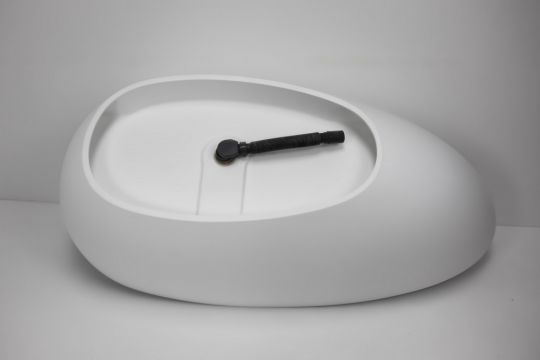 Ванна из искусственного камня ABBER Stein AS9611NM-1.7 белая матовая схема 11