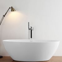 Акриловая ванна ABBER AB9249-1.7 белая схема 1