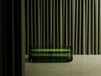 Прозрачная ванна ABBER Kristall AT9708Emerald зеленая схема 3