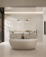 Карбоновая ванна ABBER Karbon AK9001-1.7 черная схема 9