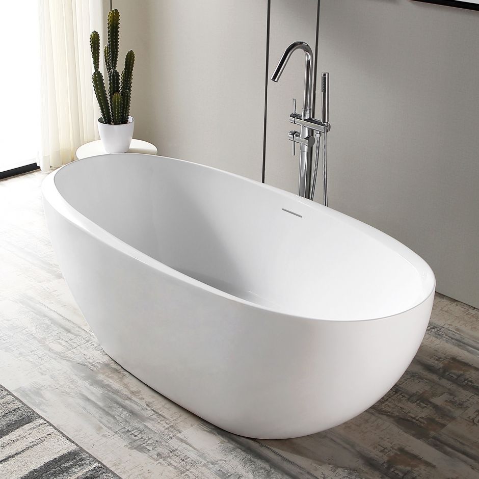 Изображение Акриловая ванна ABBER AB9285 белая