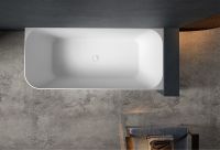 Акриловая ванна ABBER AB9331-1.6 R белая схема 11 Акриловая ванна ABBER AB9331-1.6 R белая схема 11