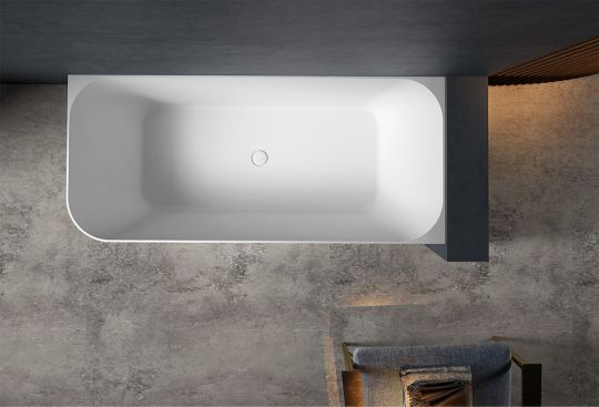 Акриловая ванна ABBER AB9331-1.6 R белая схема 11 Акриловая ванна ABBER AB9331-1.6 R белая схема 11