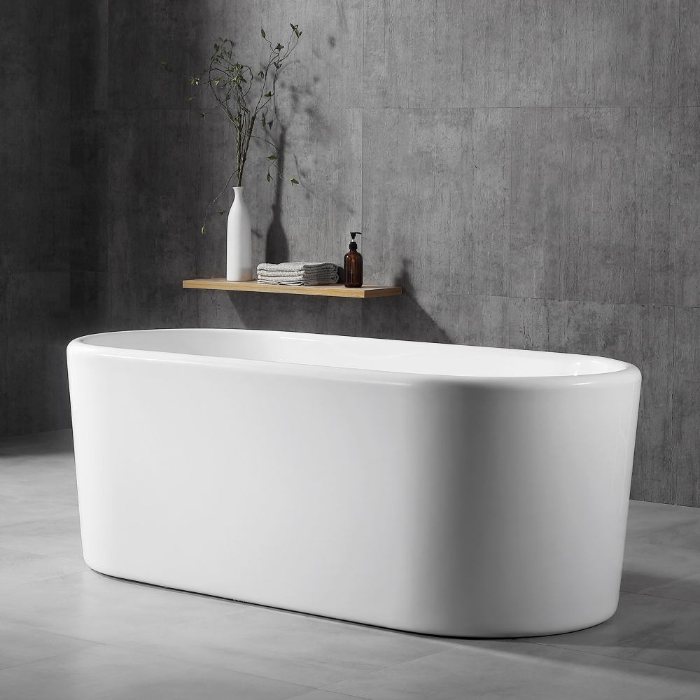 Акриловая ванна ABBER AB9272-1.6 белая цена от 86 700 ₽ Фото Акриловая ванна ABBER AB9272-1.6 белая