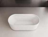 Акриловая ванна ABBER AB9444MW белая матовая схема 10