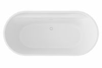 Акриловая ванна ABBER AB9444MW белая матовая схема 12