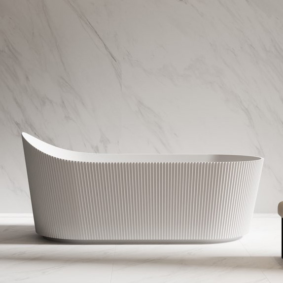 Изображение Акриловая ванна ABBER AB9445MW белая матовая