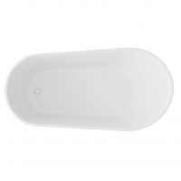 Акриловая ванна ABBER AB9445MW белая матовая схема 12