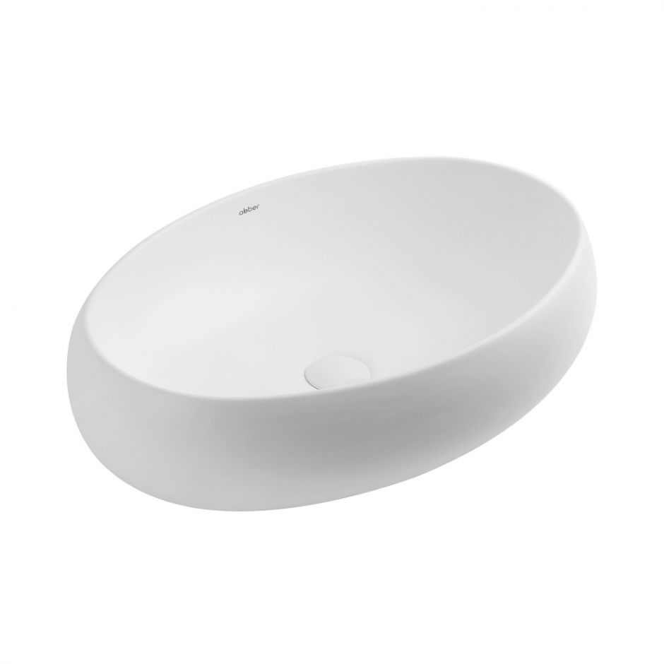 Изображение Раковина накладная ABBER Bequem AC2102MW белая матовая