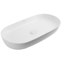 Раковина накладная ABBER Bequem AC2110MW белая матовая схема 1