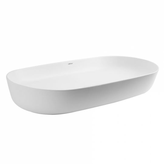 Раковина накладная ABBER Bequem AC2110MW белая матовая схема 3