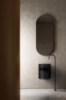 Раковина подвесная прозрачная ABBER Kristall AT2704Onyx черная схема 3