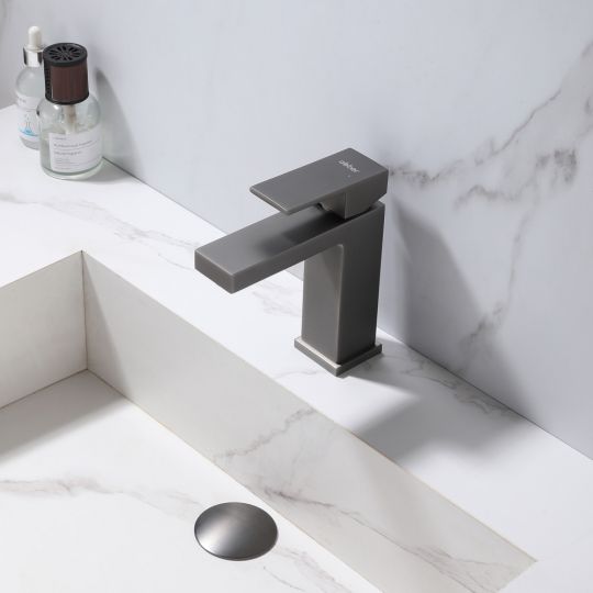 Смеситель ABBER Daheim AF8210NG для раковины, никель схема 3