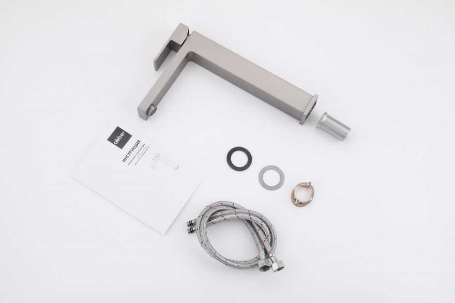 Смеситель ABBER Daheim AF8211SP для раковины, сатин ФОТО