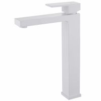 Смеситель ABBER Daheim AF8211W для раковины, белый матовый схема 1