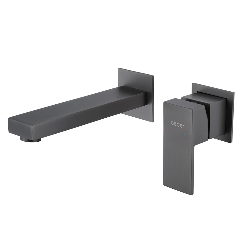 Смеситель ABBER Daheim AF8212NG для раковины скрытого монтажа, никель цена от 23 800 ₽ Фото Смеситель ABBER Daheim AF8212NG для раковины скрытого монтажа, никель