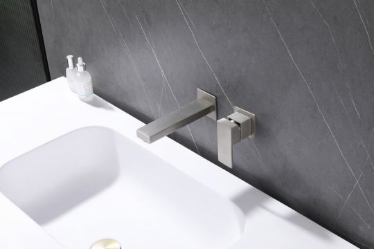 Смеситель ABBER Daheim AF8212SP для раковины скрытого монтажа, сатин схема 3