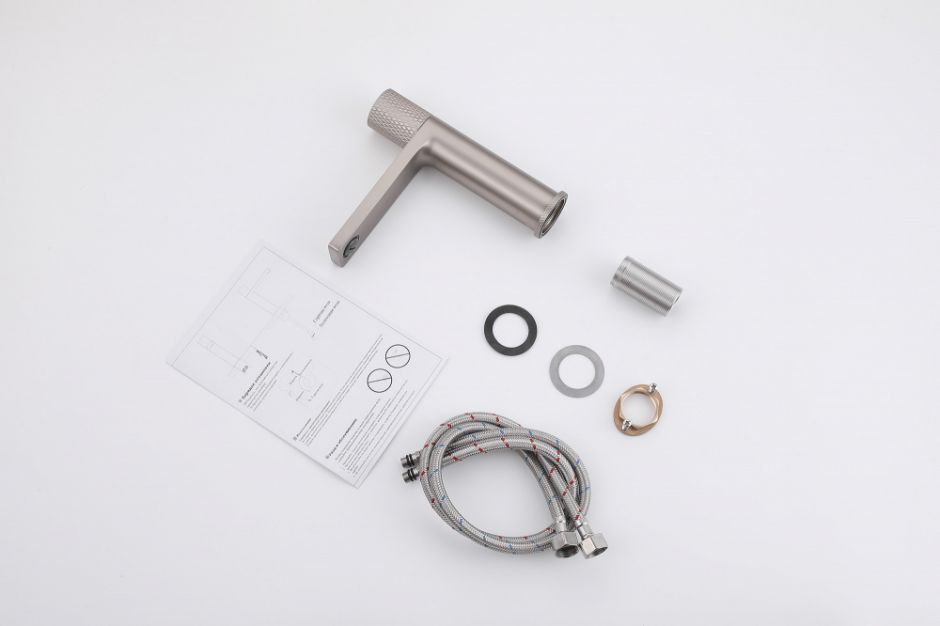 Смеситель ABBER Rund AF8710SP для раковины, сатин ФОТО