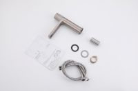 Смеситель ABBER Rund AF8710SP для раковины, сатин схема 4