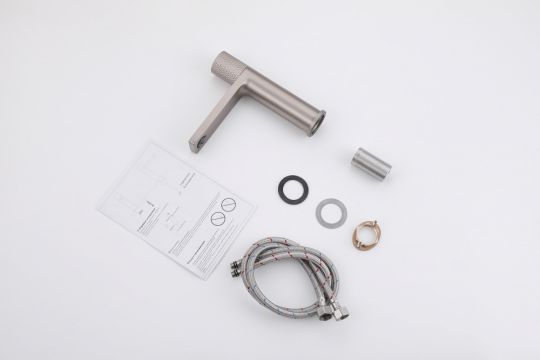 Смеситель ABBER Rund AF8710SP для раковины, сатин схема 4