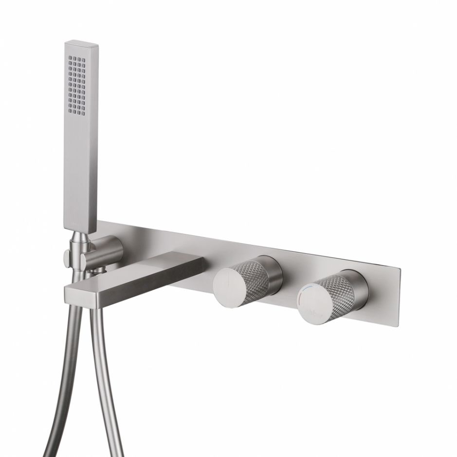 Изображение Смеситель ABBER Rund AF8730SP для ванны скрытого монтажа, сатин