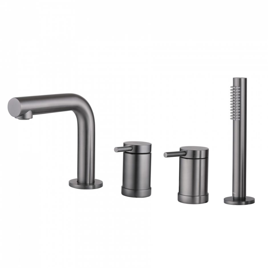 Изображение Смеситель ABBER Emotion AF8813NG на борт ванны, никель