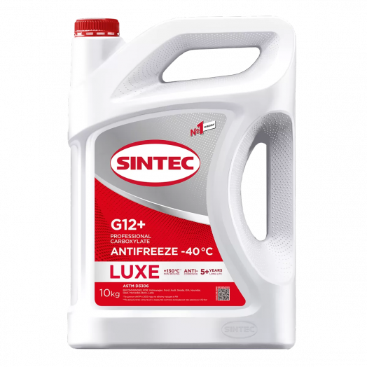 Sintec Antifreeze Luxe G12+ red -40 °С, 10кг