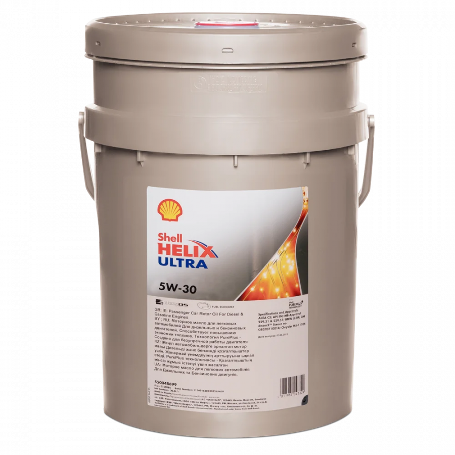 Shell Helix Ultra 5W-30, 20л