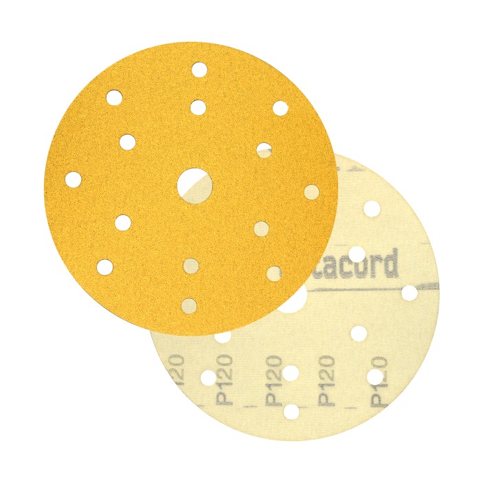 Betacord Yellow Diamond P120 Круг шлифовальный бумажный 15 отв. D150мм., в упаковке 100шт.