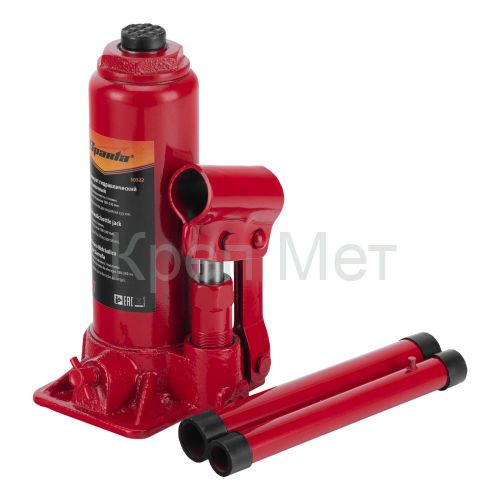 Домкрат гидравлический бутылочный, 3т, h подъема 180-340 мм Sparta