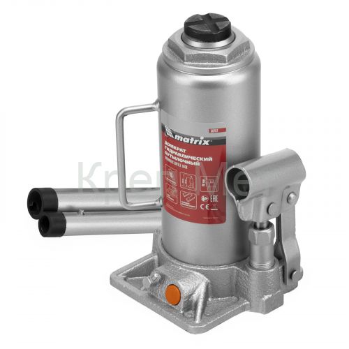 Домкрат гидравлический бутылочный, 10 т, h подъема 230-460 мм Matrix