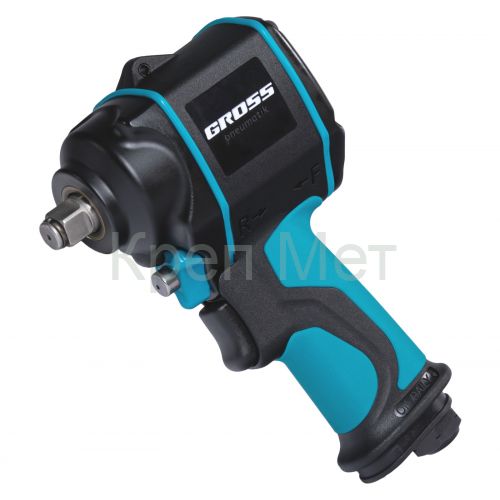 Гайковерт пневматический ударный G985, 1/2, Twin Hammer, 610 Нм, 9000 об/мин, композитный Gross