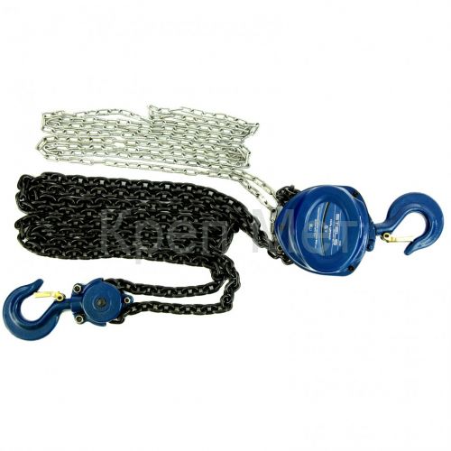 Таль цепная, 5 т, h подъема 3 м, расстояние между крюками 600 мм Stels