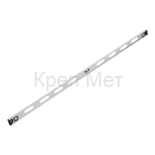 Уровень алюминиевый "Рельс", 1800 мм, 3 глазка (1 поворотный) Matrix